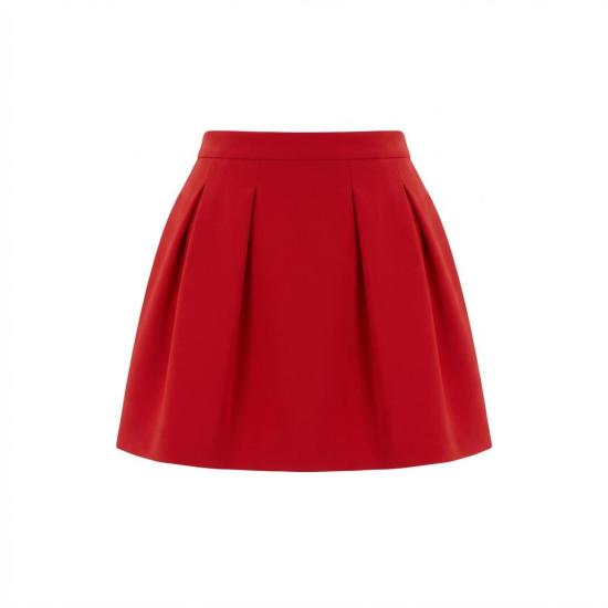  발렌티노 가라바니 스커트 8056133465270 RED - VALENTINO GARAVANI