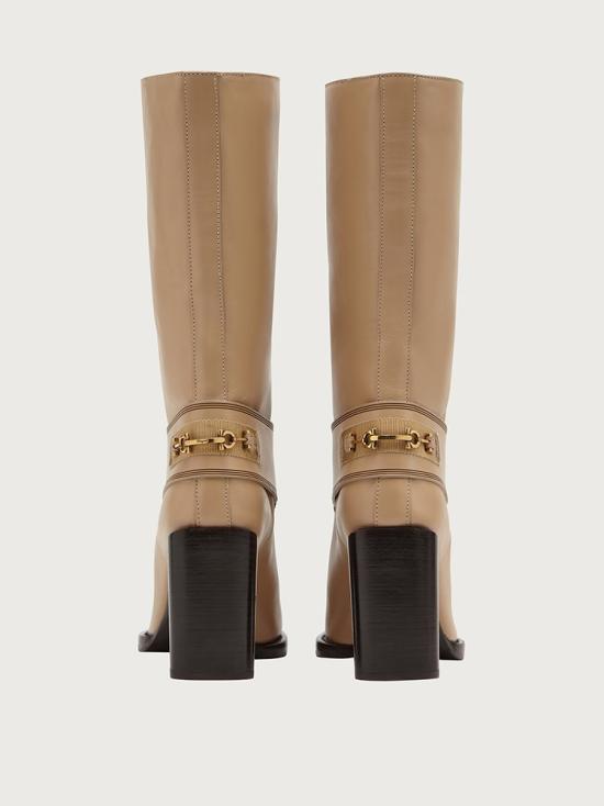  살바토레 페라가모 부츠 8057553205163 BEIGE - SALVATORE FERRAGAMO