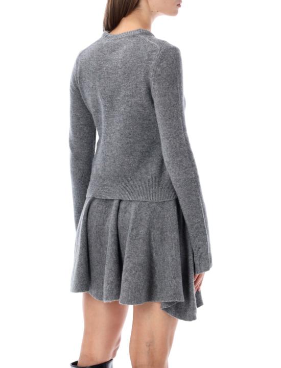 26FW 바이말렌비거 니트웨어 104137T5M Grey - BY MALENE BIRGER