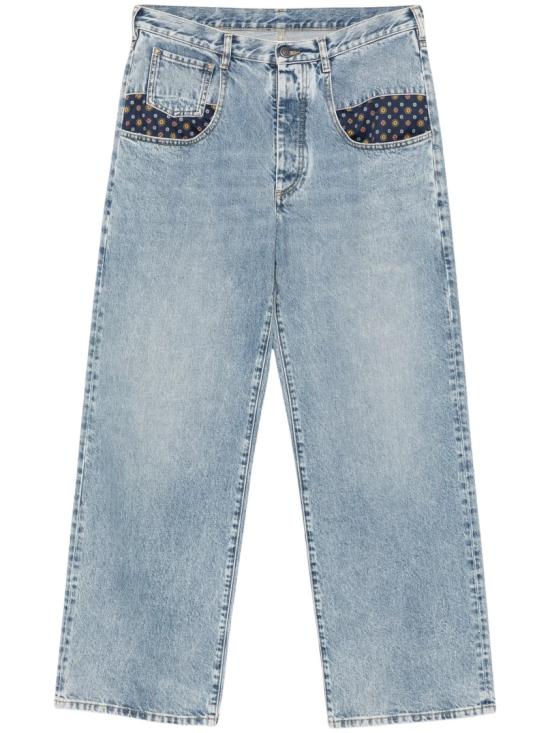 26FW 마르지엘라 스톤 블리치드 데님 진 스톤 블리치드 데님 진 S67LA0052M30066963 Blue
