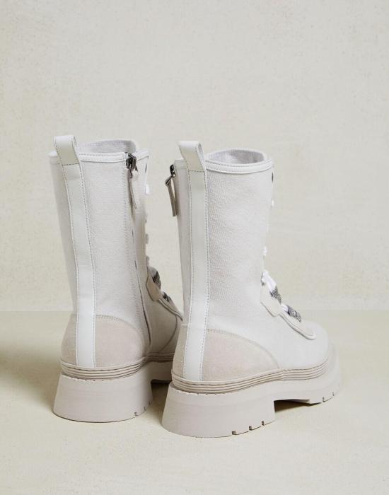  브루넬로 쿠치넬리 부츠 i116884 WHITE - BRUNELLO CUCINELLI