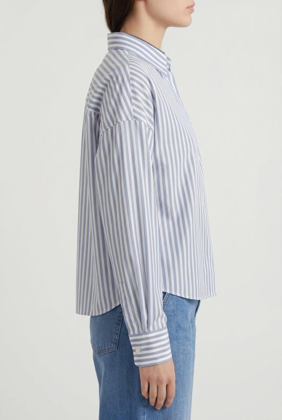  브루넬로 쿠치넬리 셔츠 i259106 LIGHT BLUE - BRUNELLO CUCINELLI