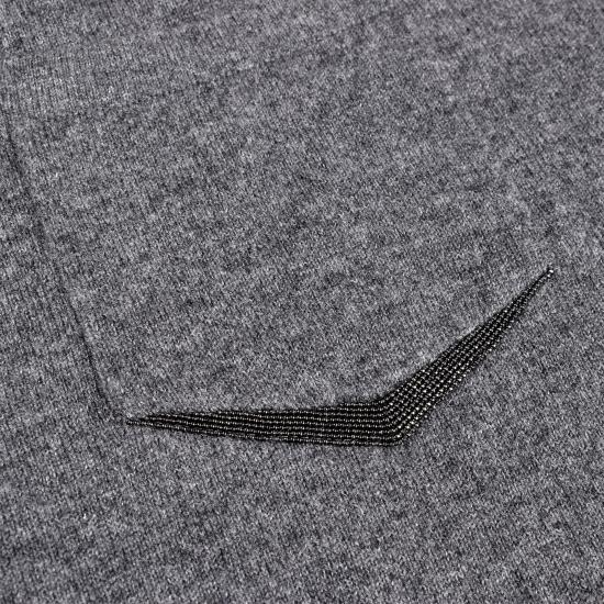  브루넬로 쿠치넬리 스웨터 i201686 GRAY - BRUNELLO CUCINELLI