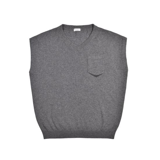  브루넬로 쿠치넬리 스웨터 i201686 GRAY - BRUNELLO CUCINELLI