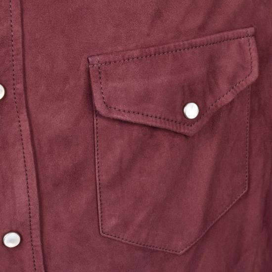  브루넬로 쿠치넬리 자켓 i240337 BURGUNDY - BRUNELLO CUCINELLI