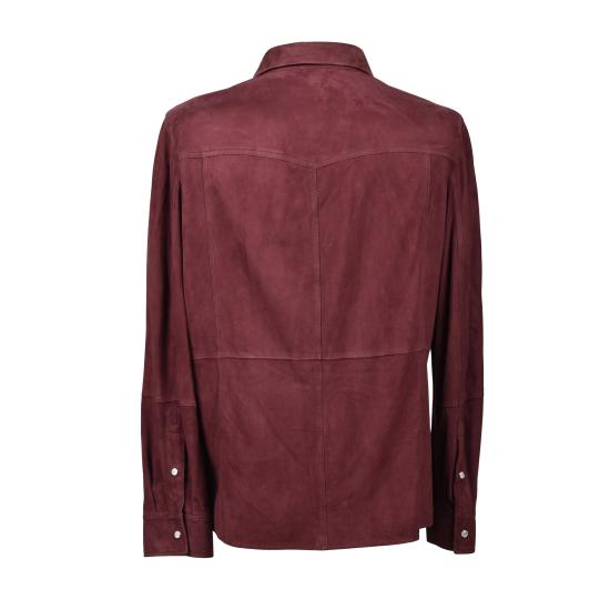  브루넬로 쿠치넬리 자켓 i240337 BURGUNDY - BRUNELLO CUCINELLI