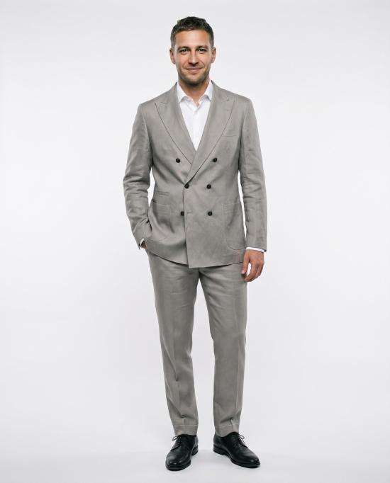  브루넬로 쿠치넬리 자켓 i245489 GREY - BRUNELLO CUCINELLI