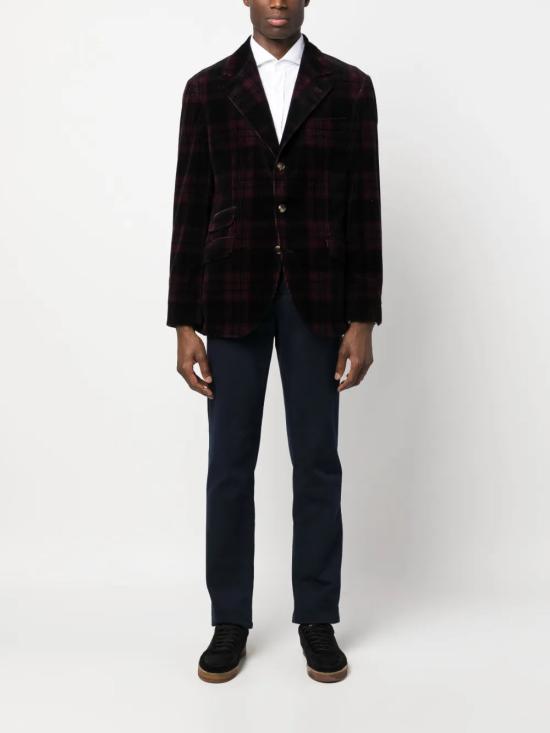  브루넬로 쿠치넬리 자켓 i131119 BURGUNDY - BRUNELLO CUCINELLI