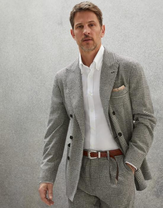  브루넬로 쿠치넬리 자켓 i301123 GREY - BRUNELLO CUCINELLI