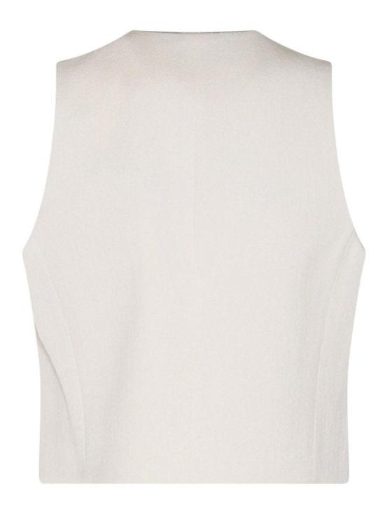  브루넬로 쿠치넬리 베스트 i253268 WHITE - BRUNELLO CUCINELLI