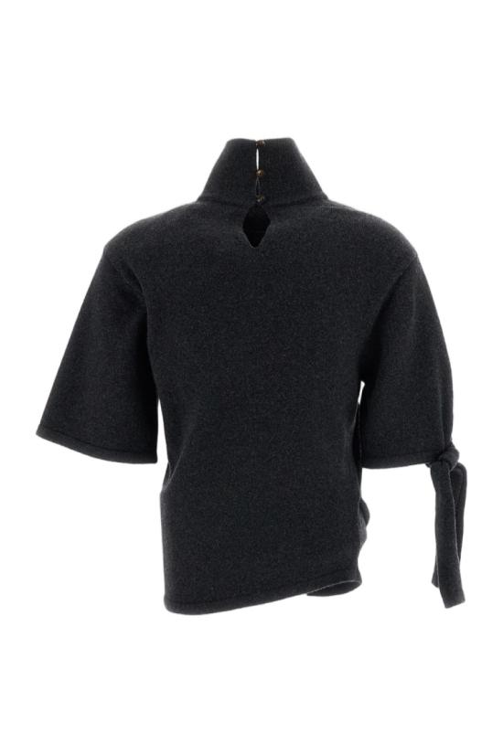 26FW 자크뮈스 니트웨어 TOW00923AK00282970 Black - JACQUEMUS
