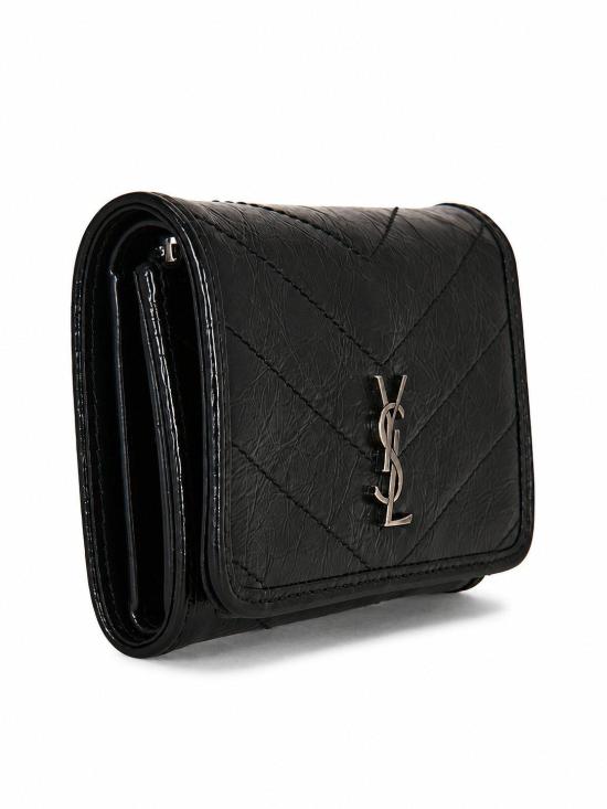 26FW 생로랑 지갑 872826AAGUF 1000 NERO - SAINT LAURENT