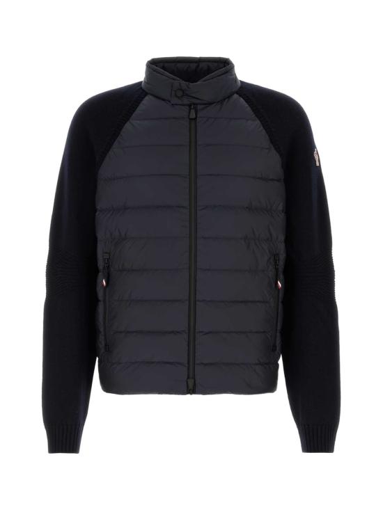 26FW 몽클레어 패딩 집업 후드 카디건 L20979B00003M1122 771 DARK BLUE