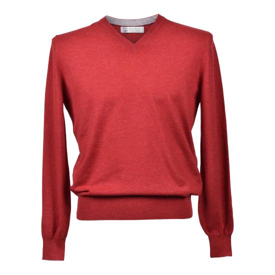  브루넬로 쿠치넬리 스웨터 i247905 RED