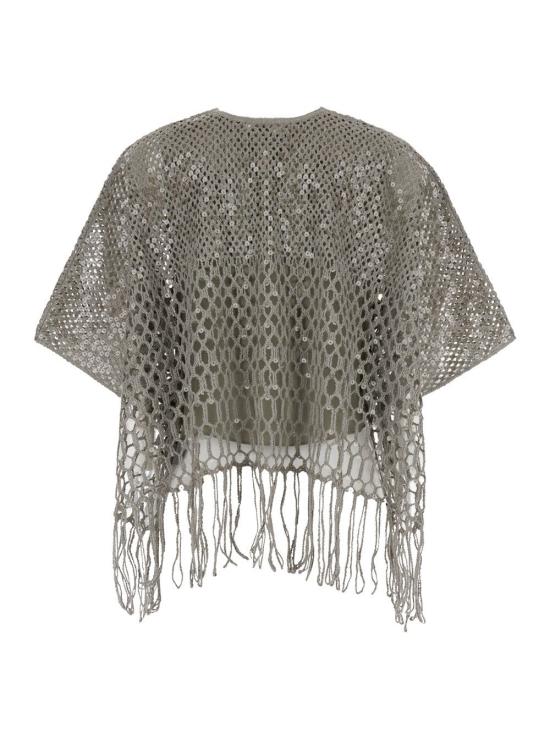  브루넬로 쿠치넬리 스웨터 i262453 GREY - BRUNELLO CUCINELLI