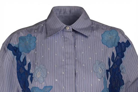  발렌티노 가라바니 셔츠 8054738150645 PURPLE - VALENTINO GARAVANI