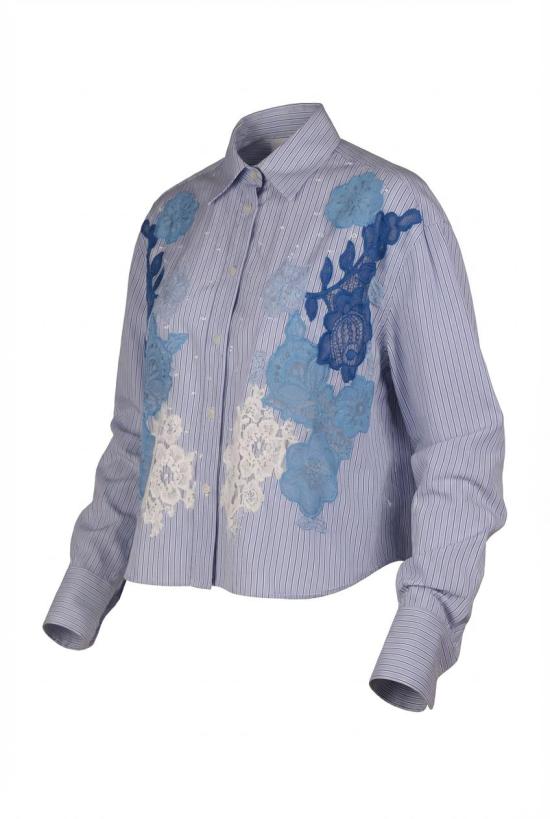  발렌티노 가라바니 셔츠 8054738150645 PURPLE - VALENTINO GARAVANI