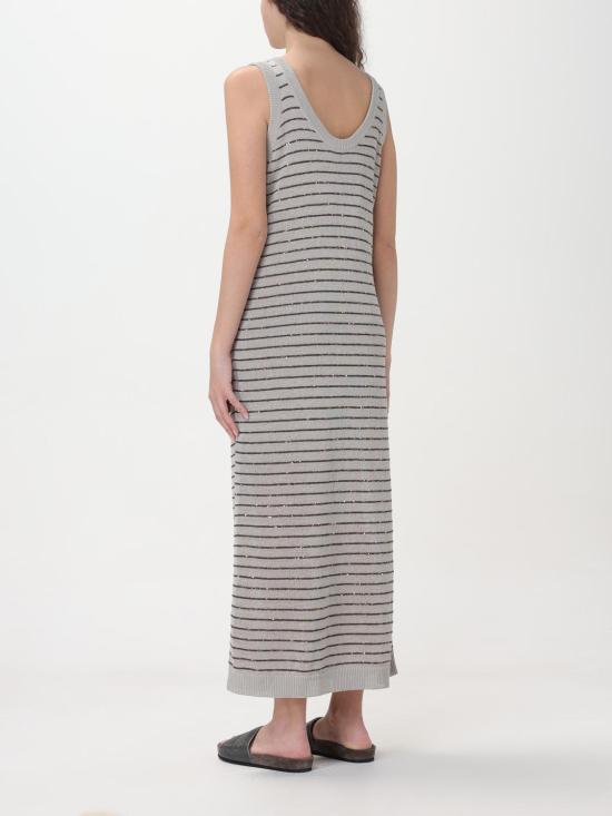  브루넬로 쿠치넬리 점프수트 i249664 GRAY - BRUNELLO CUCINELLI