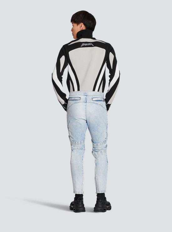 발망 데님 팬츠 i127086 BLUE - BALMAIN