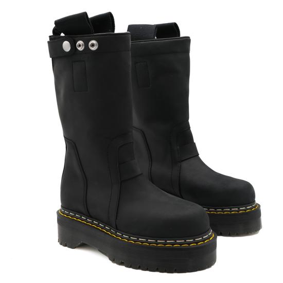 26FW 릭오웬스 X 닥터마틴 부츠 DM02F1814400109 Black - RICK OWENS X DR. MARTENS