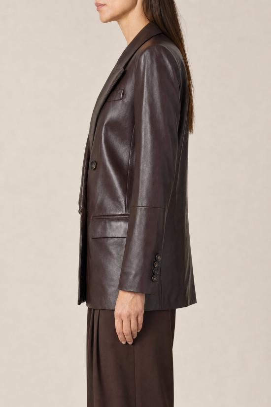  브루넬로 쿠치넬리 자켓 i256147 BROWN - BRUNELLO CUCINELLI
