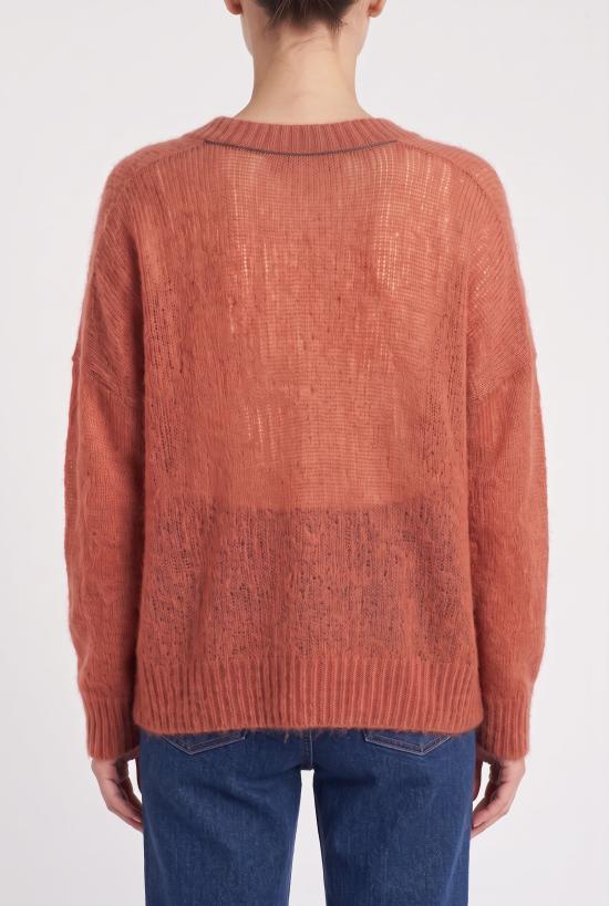  브루넬로 쿠치넬리 스웨터 i262013 RUST - BRUNELLO CUCINELLI