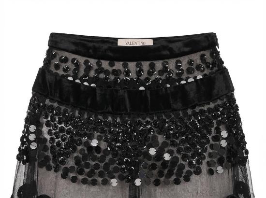  발렌티노 가라바니 스커트 8054738161863 BLACK - VALENTINO GARAVANI