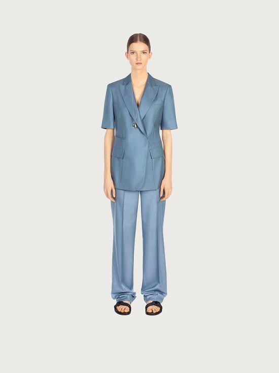  살바토레 페라가모 자켓 8057553445521 BLUE - SALVATORE FERRAGAMO