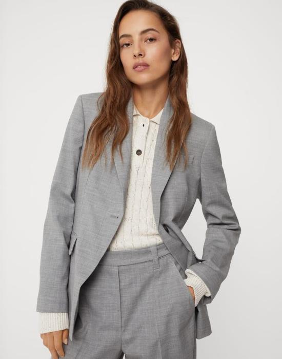  브루넬로 쿠치넬리 자켓 i159521 GRAY - BRUNELLO CUCINELLI