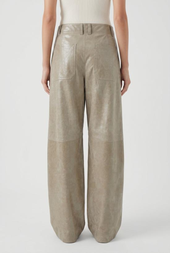  브루넬로 쿠치넬리 팬츠 i250358 KHAKI - BRUNELLO CUCINELLI