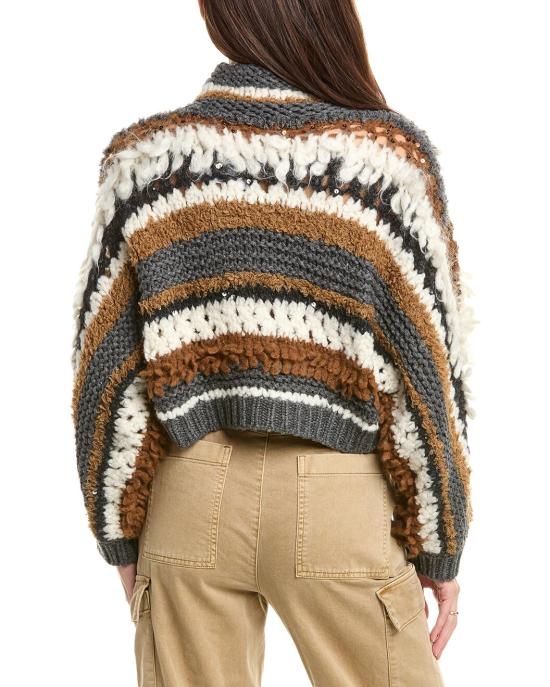  브루넬로 쿠치넬리 스웨터 i107286 GRAY - BRUNELLO CUCINELLI