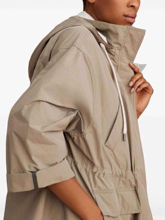 브루넬로 쿠치넬리 코트 i250082 TAUPE - BRUNELLO CUCINELLI