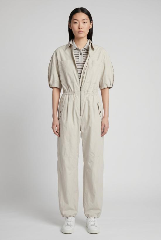  브루넬로 쿠치넬리 탑 i261326 BEIGE - BRUNELLO CUCINELLI