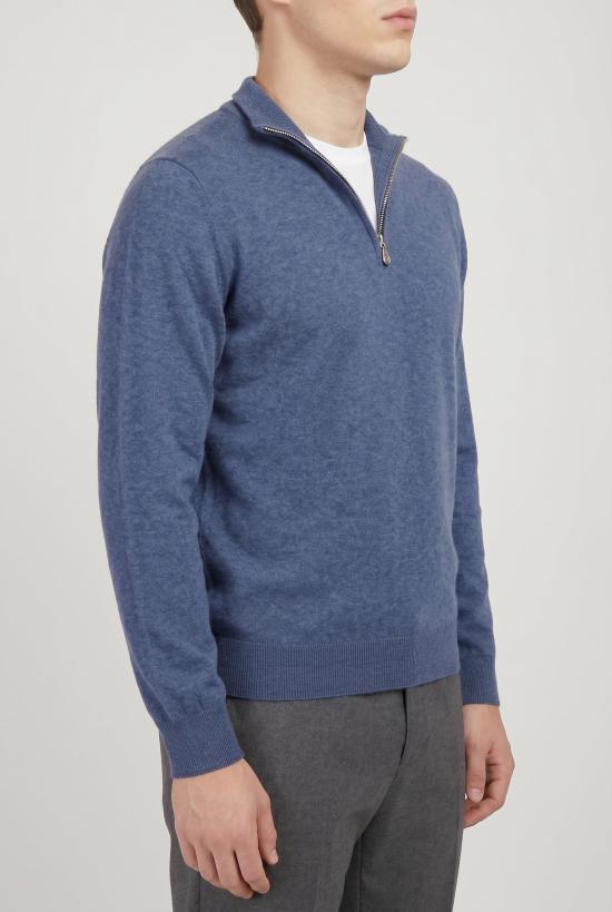  브루넬로 쿠치넬리 스웨터 i265490 DENIM BLUE - BRUNELLO CUCINELLI