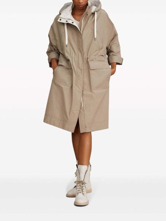  브루넬로 쿠치넬리 코트 i250083 TAUPE - BRUNELLO CUCINELLI