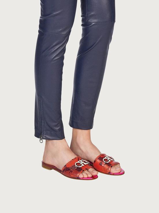  살바토레 페라가모 샌들 8057553648168 ORANGE - SALVATORE FERRAGAMO