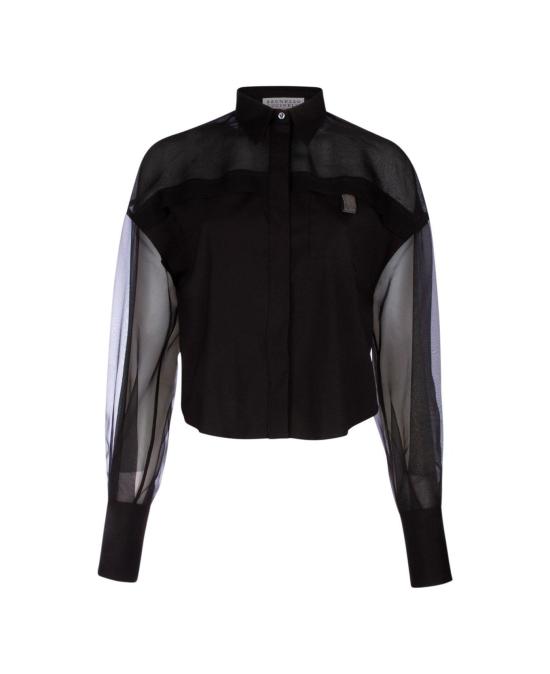  브루넬로 쿠치넬리 셔츠 i105856 BLACK
