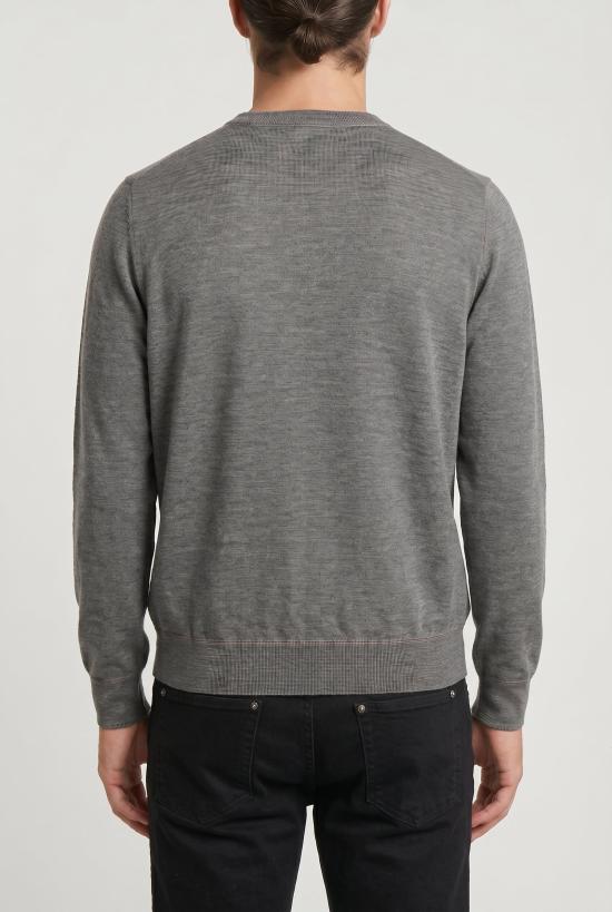  브루넬로 쿠치넬리 스웨터 i265657 GREY - BRUNELLO CUCINELLI