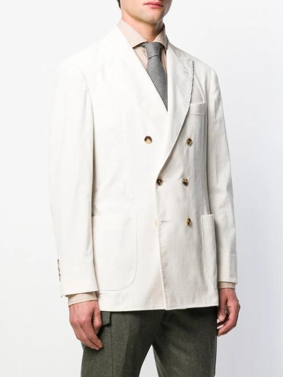  브루넬로 쿠치넬리 자켓 i218697 WHITE - BRUNELLO CUCINELLI