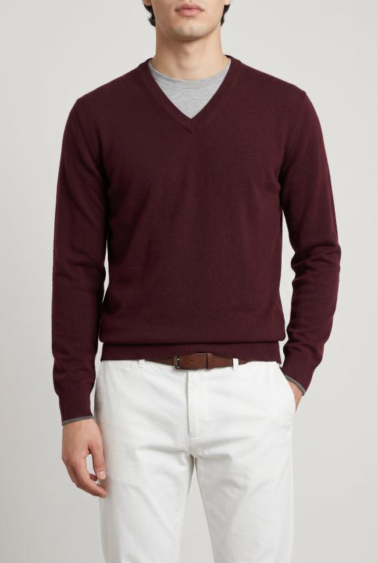  브루넬로 쿠치넬리 스웨터 i217217 RED