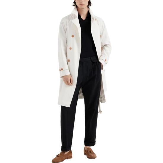  브루넬로 쿠치넬리 자켓 i239983 IVORY - BRUNELLO CUCINELLI