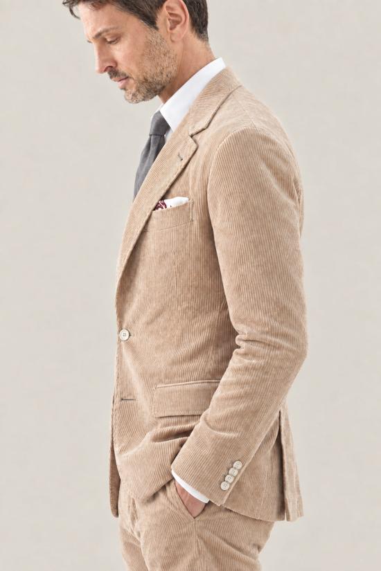  브루넬로 쿠치넬리 자켓 i159939 CAMEL - BRUNELLO CUCINELLI