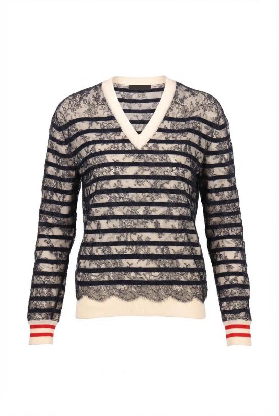  발렌티노 가라바니 스웨터 8056133143710 NAVY - VALENTINO GARAVANI
