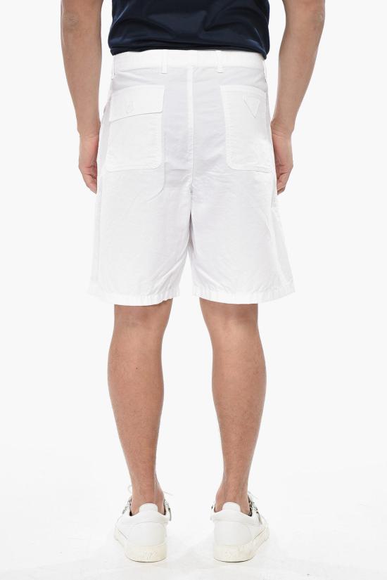  프라다 숏팬츠 SPH461SOOO16FS F0009 White - PRADA