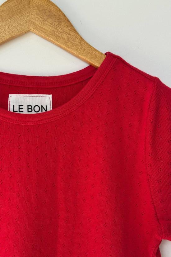  르 본 숍 반팔 티셔츠 르 본샵 포인텔 베이브 티셔츠 - LE BON SHOPPE