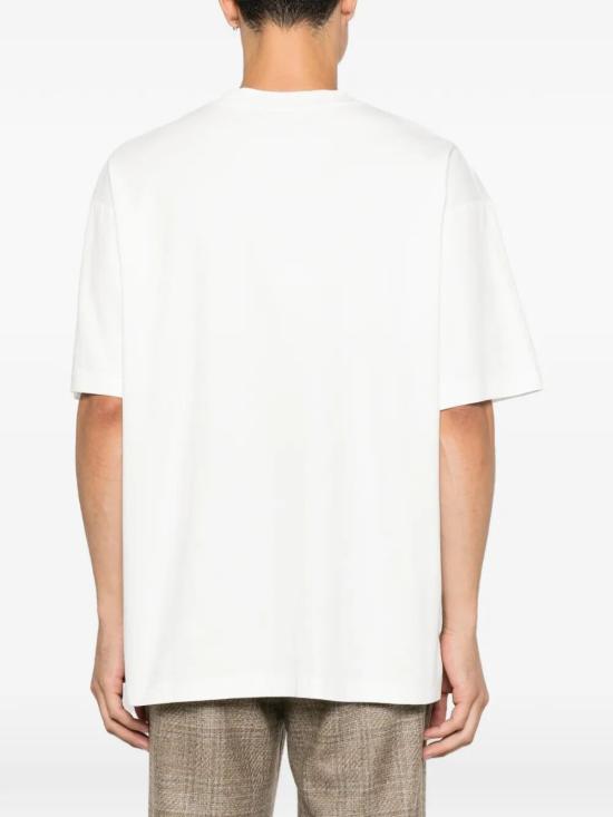 26FW 드롤드무슈 반팔 티셔츠 M TS343 CO002 OW OW OFF WHITE - DROLE DE MONSIEUR