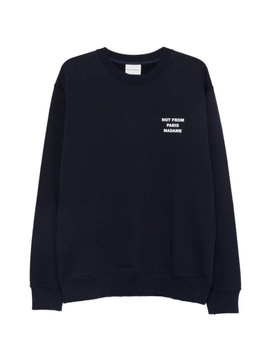 26FW 드롤드무슈 후드 티셔츠 M SW149 CO127 NY NY NAVY