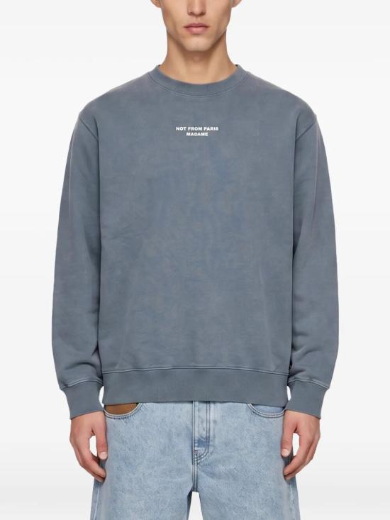 26FW 드롤드무슈 후드 티셔츠 M SW148 CO127 DGR DGR DARK GREY - DROLE DE MONSIEUR
