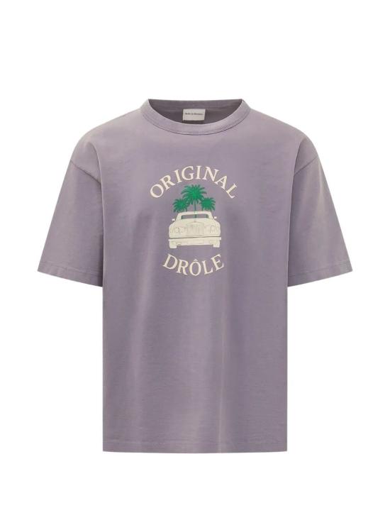 26FW 드롤드무슈 반팔 티셔츠 M TS350 CO248 LI LI LILAC