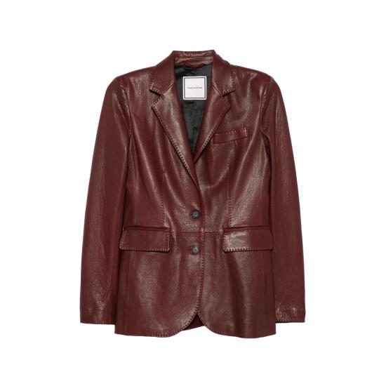 26FW 딸리아토레 가죽 자켓 CHI26 06 SOPHIE RUST RED
